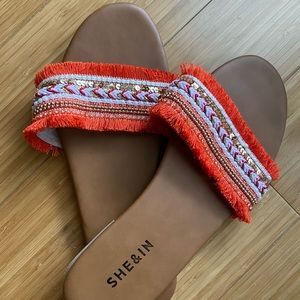 Fringe Sandals